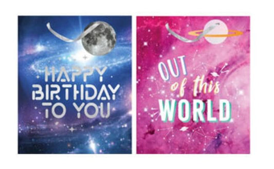 Galaxy Birthday Gift Bag Large 1ct