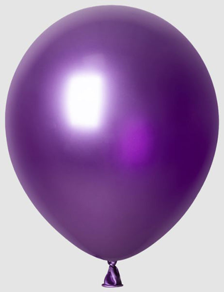 12" Latex Balloon #805 Platinum Purple 12ct