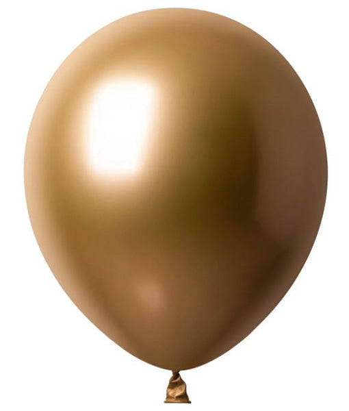 12" Latex Balloon #800 Platinum Gold 50ct