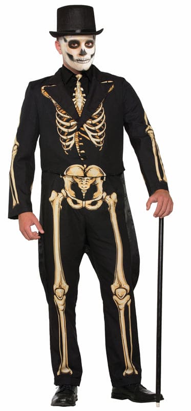 Skeleton Formal Adult Costume