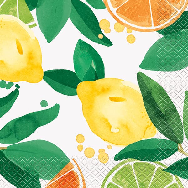 Summer Citrus Luncheon Napkins 16ct