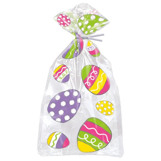 Bright Easter Cello Bags with Twist Ties 20ct