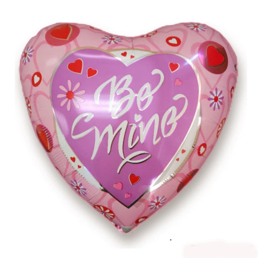 Valentine's Day 18in Be Mine Heart Balloon