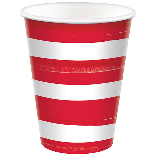 Painted Patriotic 9oz Paper Cups 50ct