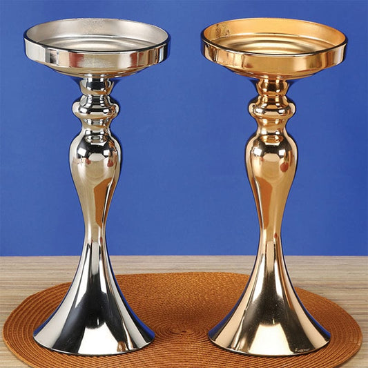 Metal Centerpiece Stand Gold 1ct
