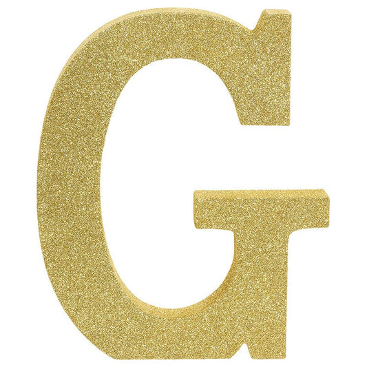Letter G Glitter