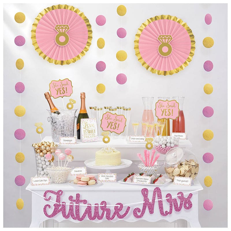 Wedding Deluxe Buffet Decoration Kit