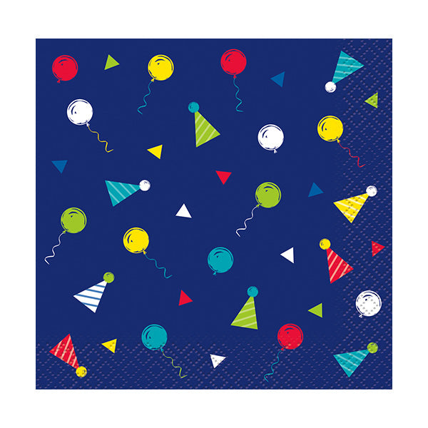 Peppy Birthday Beverage Napkins 16ct