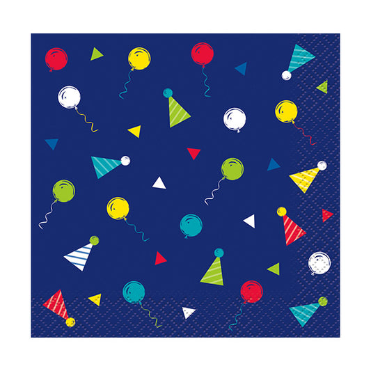 Peppy Birthday Beverage Napkins 16ct