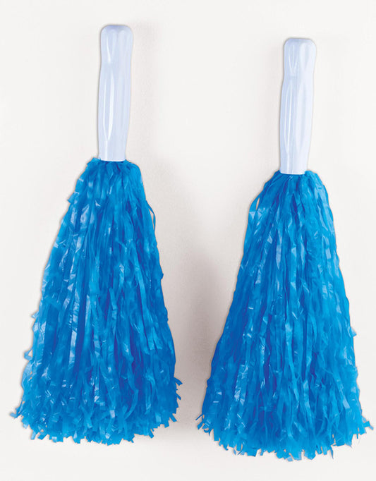 Pom-Poms Blue 2 Ct
