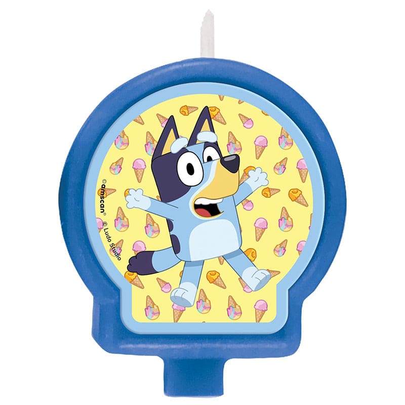 Bluey Birthday Cake Candle