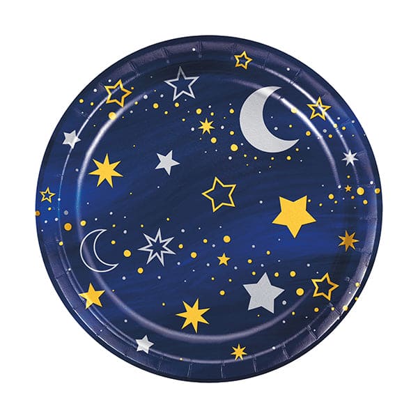 Starry Night 7in Lunch Plate 8 Ct