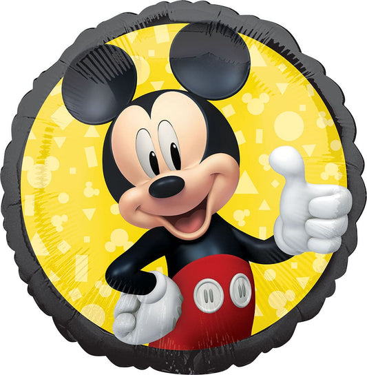 Mickey Mouse Roadster 17in Metallic Balloon