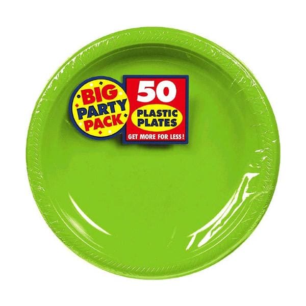 Kiwi Big Party Pack 7in Round Plastic Plates