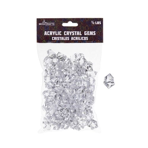 Acrylic Decorative Ice Rocks Cubes Clear