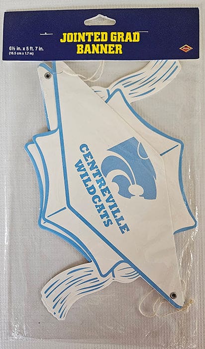 Centreville Wildcats School Spirit Graduation Banner