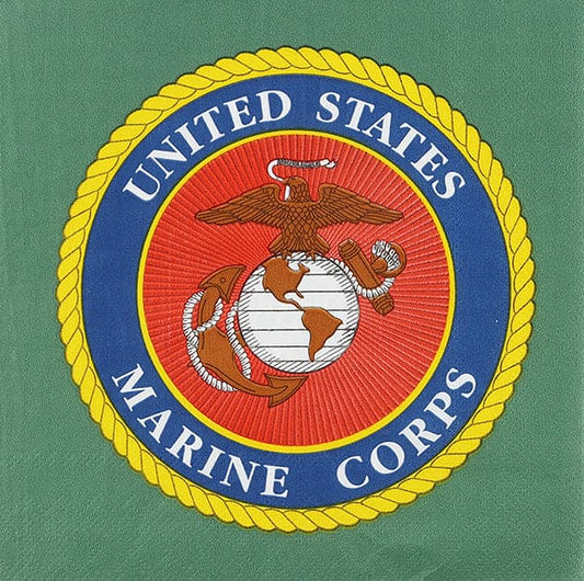 United States Marines Luncheon Napkins 16ct