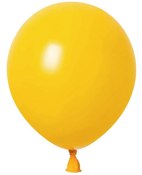 5in Latex Balloons Lemon Yellow 100ct