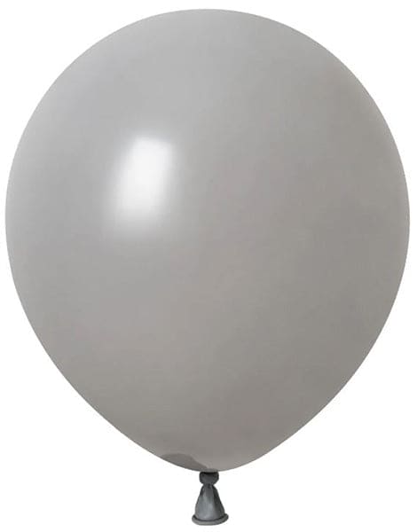 5in Latex Balloons Gray 100ct