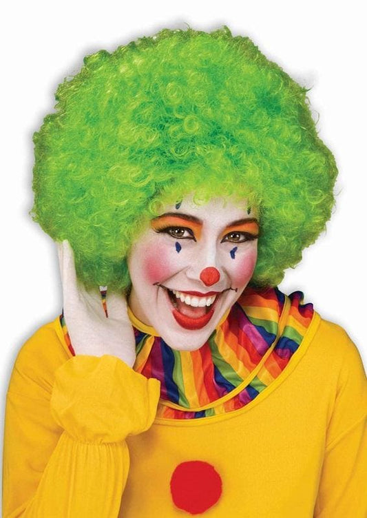 Adult Green Clown Wig