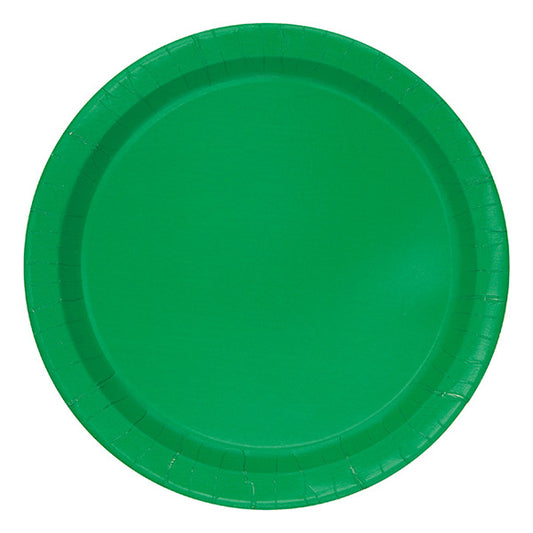 Emerald 9in Round Dinner Paper Plates 20ct
