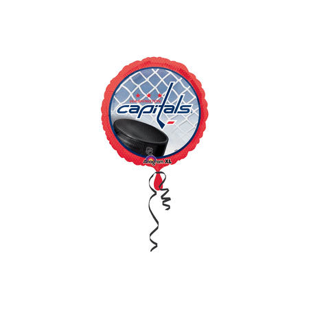 Washington Capitals 18in Metallic Balloon