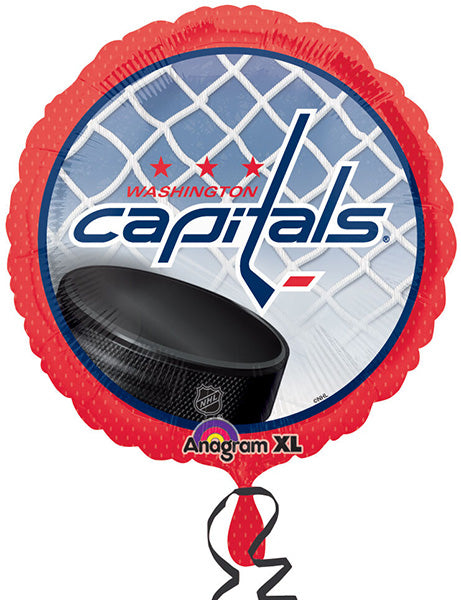 Washington Capitals 18in Metallic Balloon