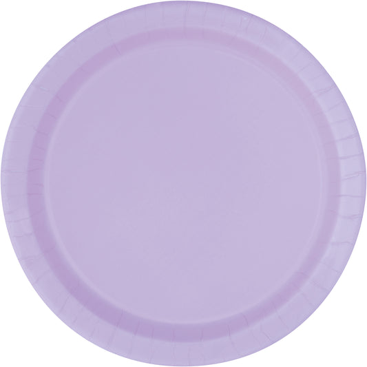 Lavender 10in Banquet Paper Plate 50ct