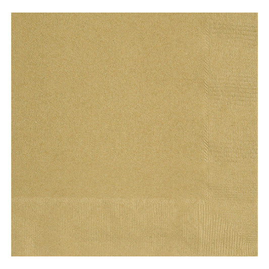 Gold Luncheon Napkins 40ct
