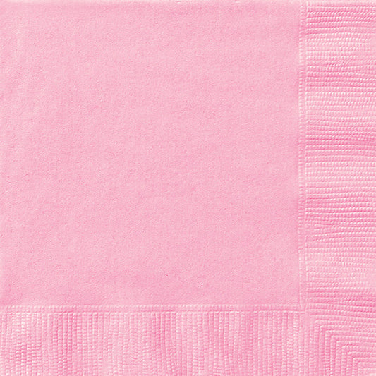 Pink Lunch Napkins 40ct