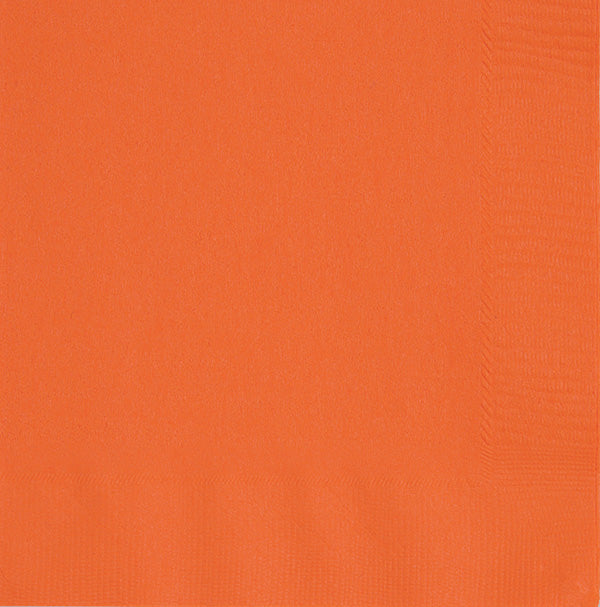 Orange  Lunch Napkins 40ct