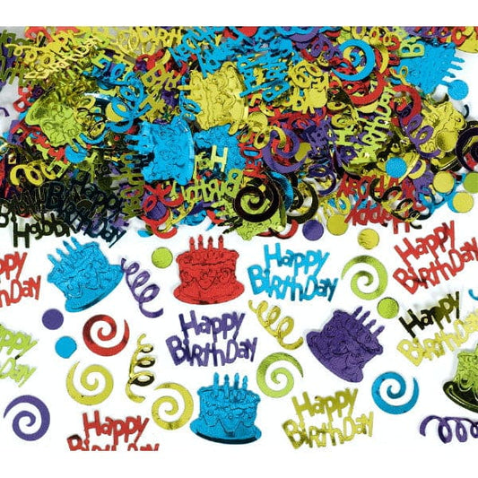 Happy Birthday Type Confetti