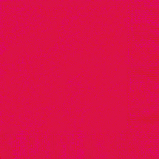 Red Beverage Napkins 40ct