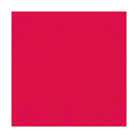 Red Beverage Napkins 40ct