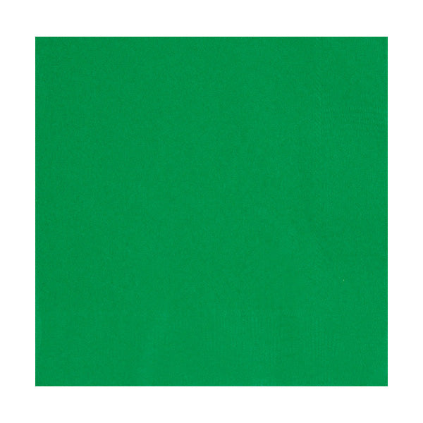 Green Beverage Napkins 40ct