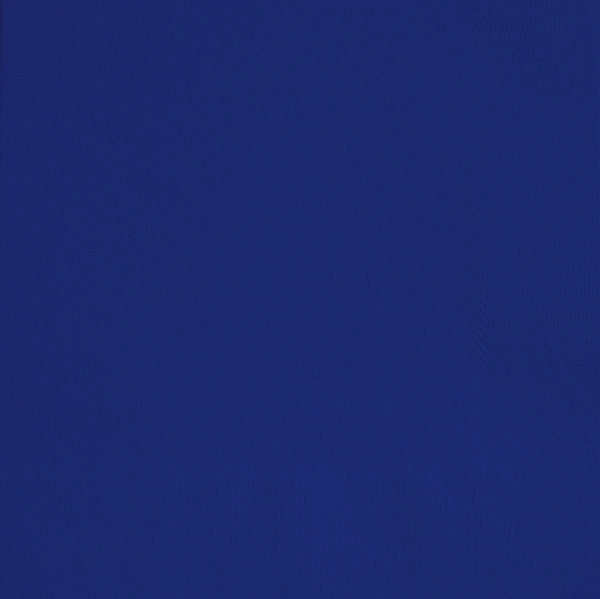 True Navy Beverage Napkins 40ct