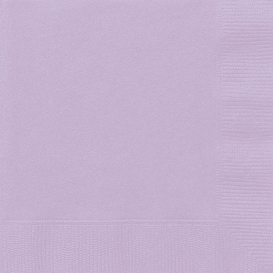 Lavender Beverage Napkins 40ct