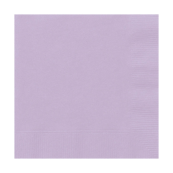 Lavender Beverage Napkins 100ct