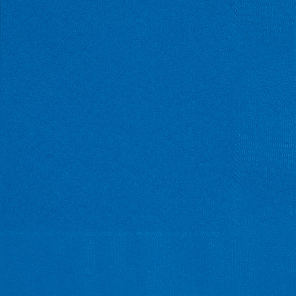 Royal Blue Beverage Napkins 40ct