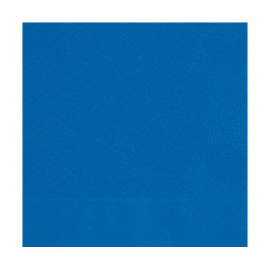 Royal Blue Beverage Napkins 40ct