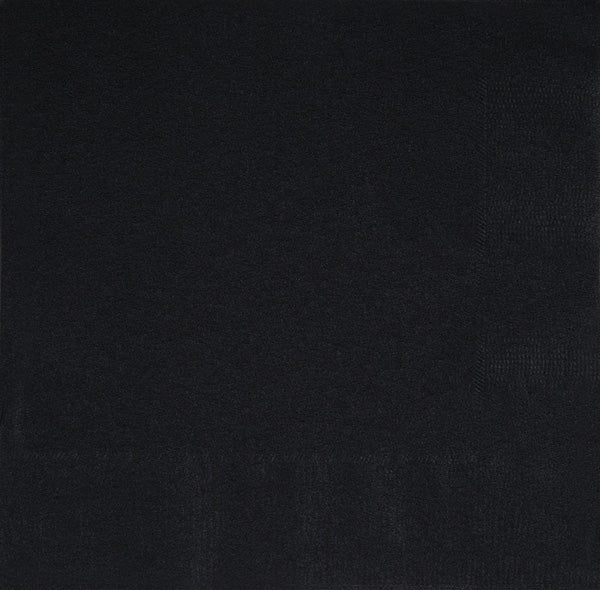 Black Beverage Napkins 100ct