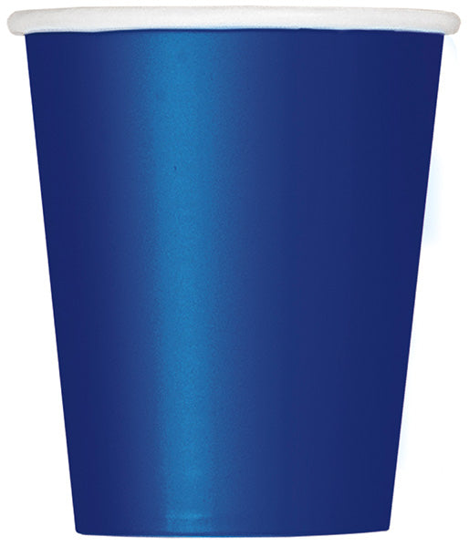 True Blue Paper Cups 9oz 20ct
