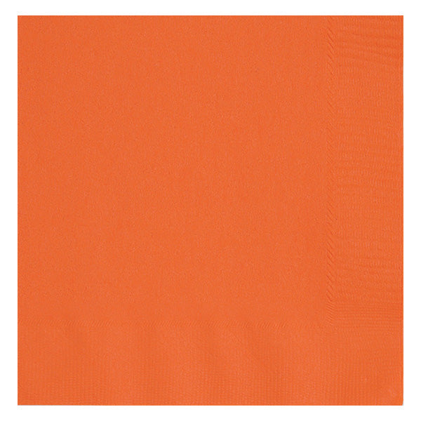 Orange Big Pack Luncheon Napkins 100ct