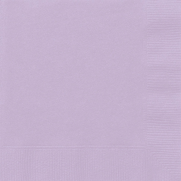 Lavender Big Pack Lunch Napkins 100ct