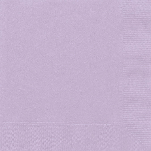 Lavender Big Pack Lunch Napkins 100ct