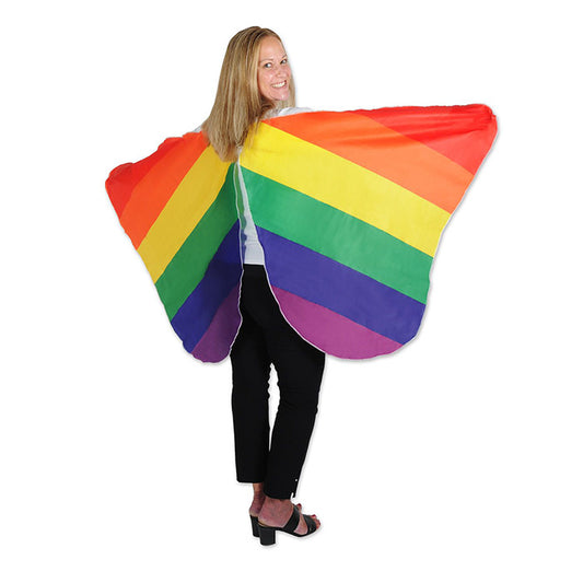 Fabric Rainbow Wings