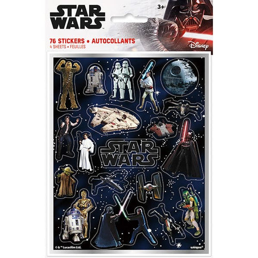 Star Wars Stickers 76ct