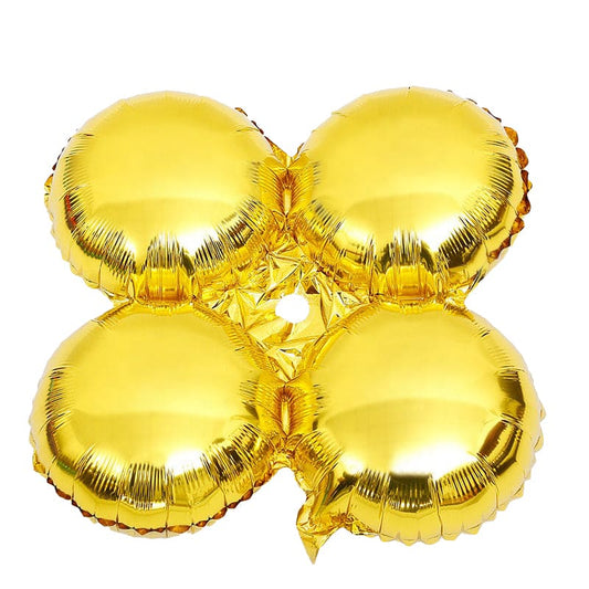 17in Quad Metallic Gold Balloon