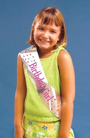 Birthday Girl Sash