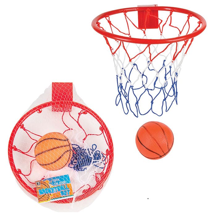 Over The Door Basketball Set 9in